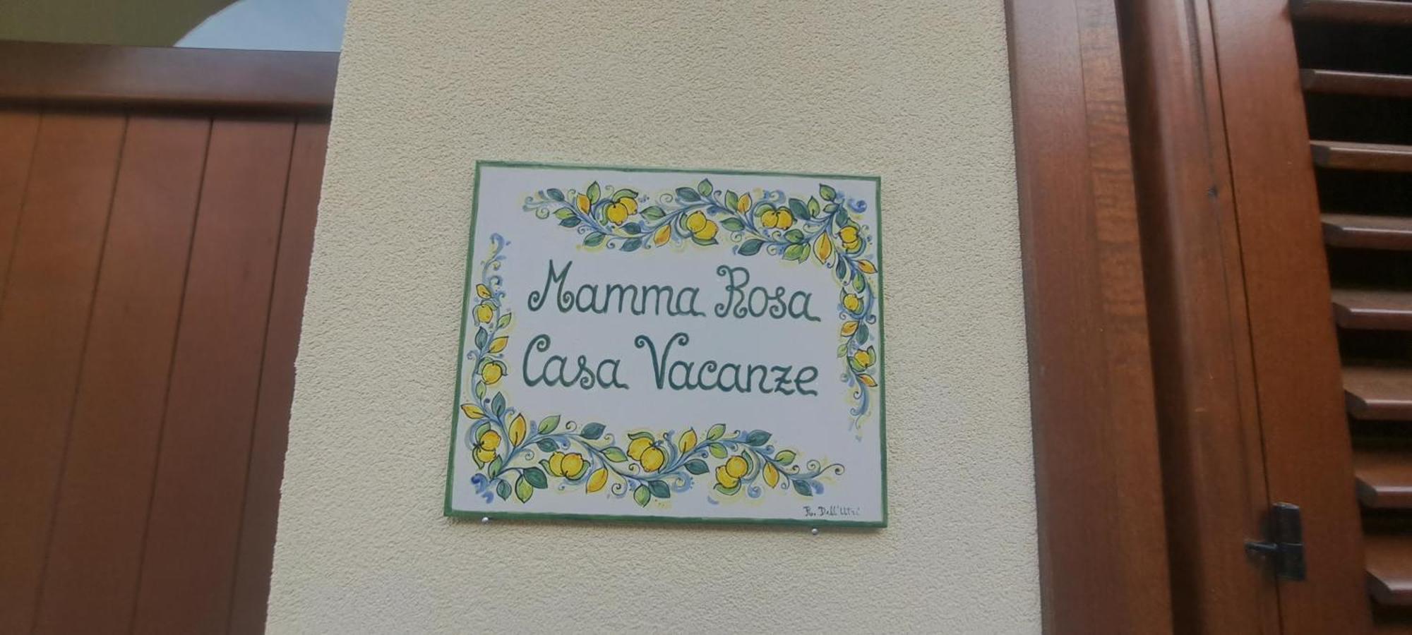 Mamma Rosa Casa Vacanze Villa Castellammare del Golfo Bagian luar foto